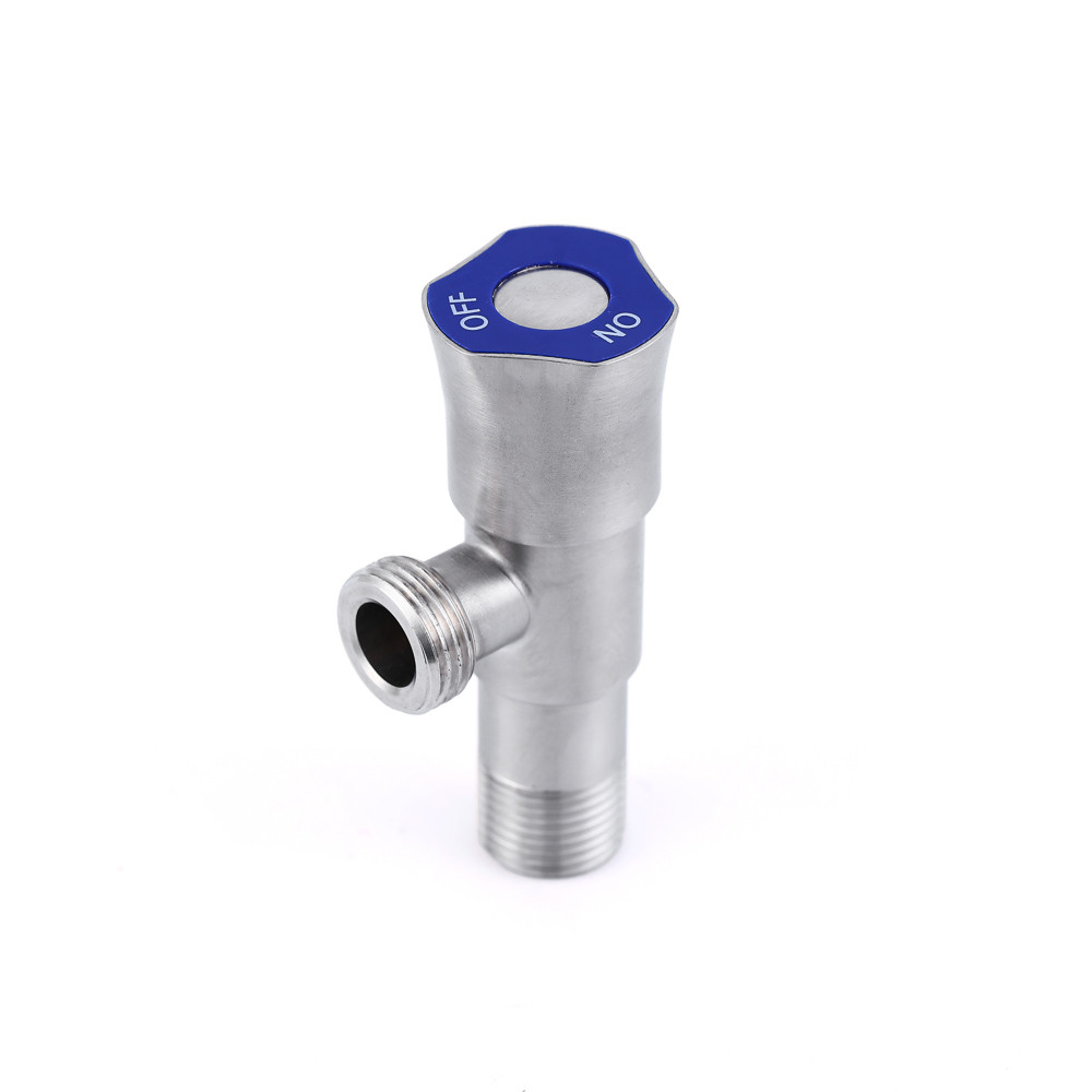 SS304 Angle Valve 1/2"X1/2" Brushed High Precision