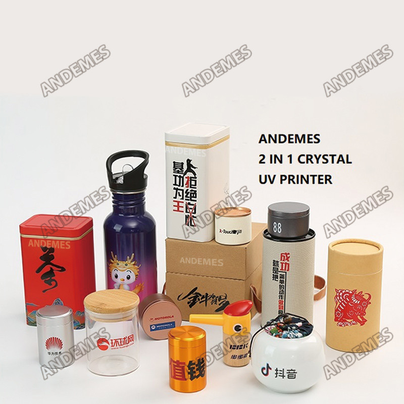 A1 60cm Uv Dtf Printer CMYK + White Varnish Ink Roll To Roll Sticker Printing