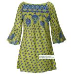 sexy printed flower short dress for women in long flounce sleeve with off the