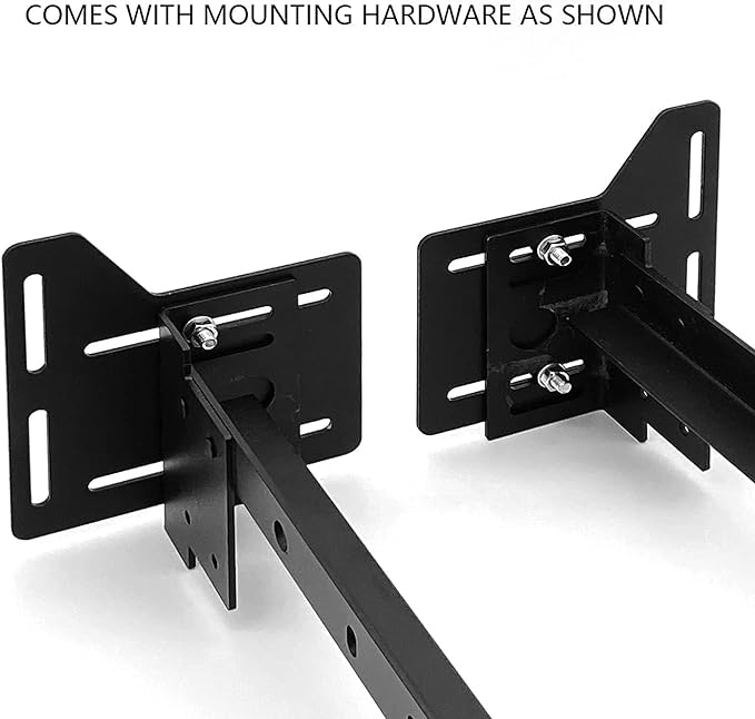Extra Heavy Duty Bed Modification Plate with Carbon Steel Bed Frame Brackets Adapter