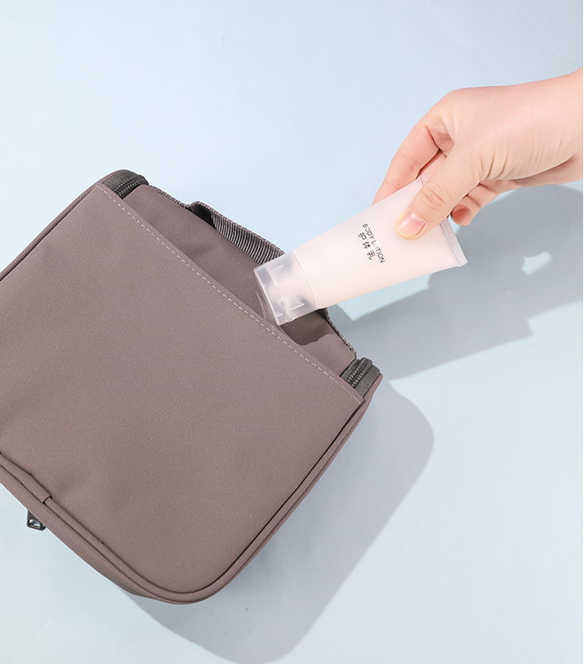 Transparent 2oz Squeeze Travel Bottles With Flip Cap