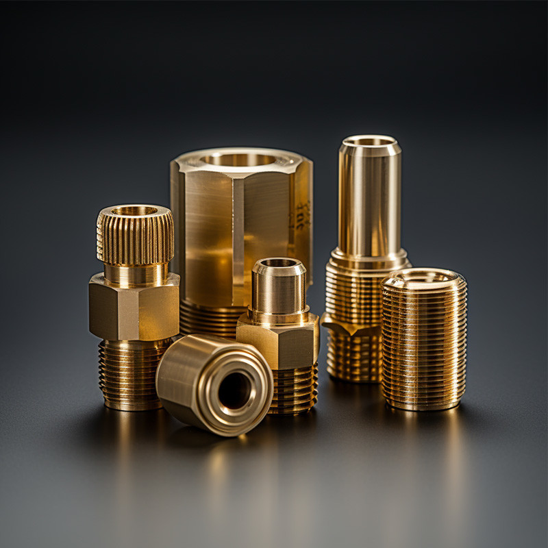Turning Milling Brass Precision Components CNC Machining Automatic Parts CNC Machining Mechanical Part