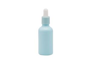 China Pipette Plastic Tube Blue Perfume Dropper 30ml Oil Bottle on sale