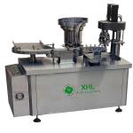 GMP 220V Bottle Capping Machine For Antibiotic Glass Bottle