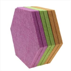 Quality Hexagon 9mm Acoustic Sound Panels Ceiling For Interior Decoration wholesale