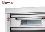 Six Trays Industrial Baking Oven Heating By Infrared Rays