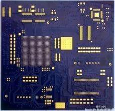 Quality Multilayer PCB HDI Differential impedance with Blue soldermask wholesale
