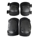 Green Knee and Elbow Pads for Flexible Sport Protection in Outdoor Training