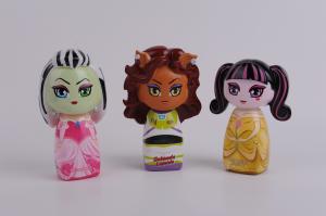 Quality Monster Head Vinyl Empty Shampoo Bottles Promtional Toy No Toxic Substance wholesale