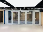 Sound Insulation Demountable Partition Wall Demountable Glass Partitions 85mm