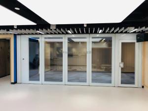 Quality Sound Insulation Demountable Partition Wall Demountable Glass Partitions 85mm wholesale