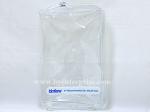 7P Free EN71 Clear PVC Travel Bag Plastic Wash Bag Zipper 0.15mm
