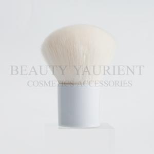 Quality Plastic Handle Private Logo Kabuki Makeup Brush For Loose Powder wholesale