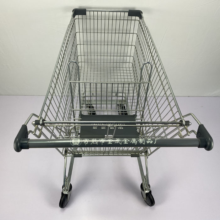 240L Warehouse style Australia Type Supermarket Shopping Cart High Capacity Supermarket Shopping Trolley