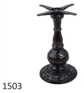 Quality Cast Iron Table legs Fancy Restaurant Table Bases Powder Coat wholesale