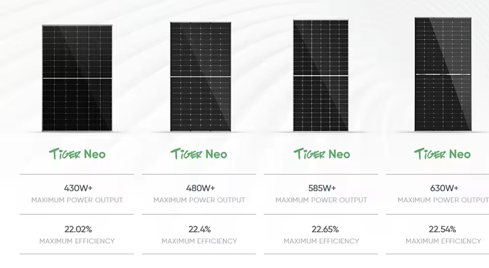 Jinko Solar Panel Tiger Neo 580w 585w 575w 570w 610W Solar Panels Commercial Industry