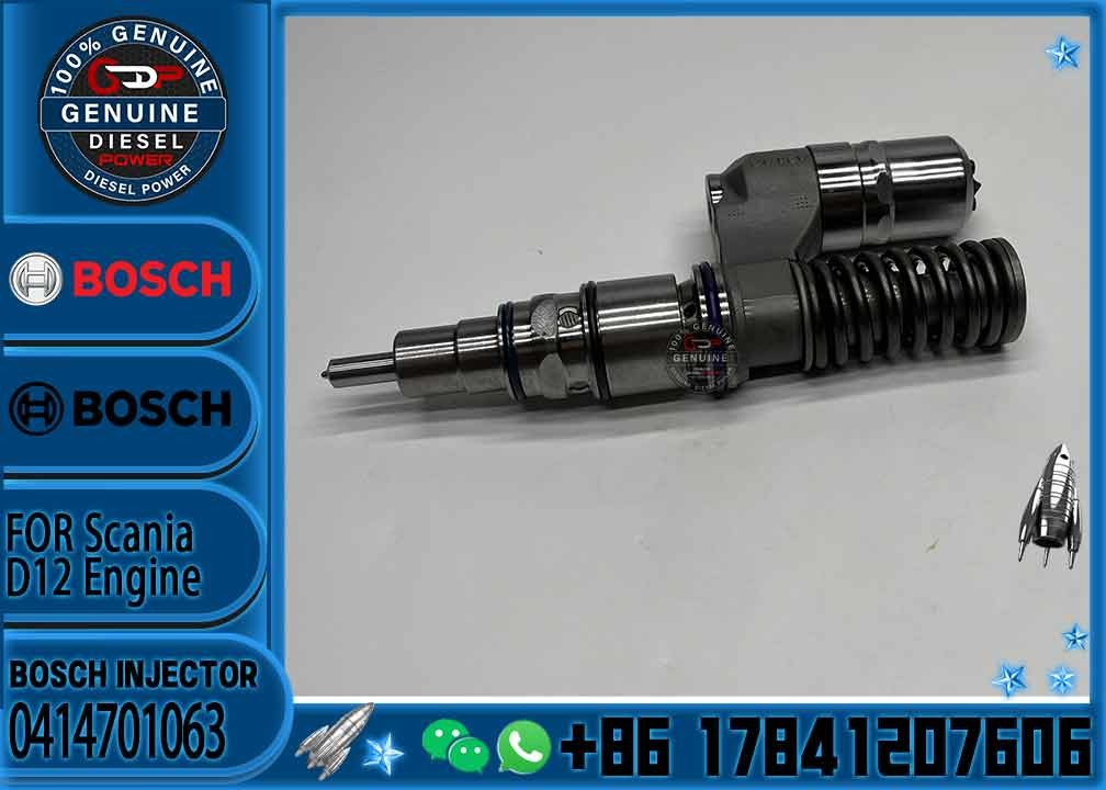 Fuel injector 0414701038 0414701039 0414701063 for SCANIA Injector R500 1548472 1766553 1539350