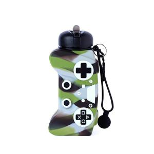Quality Non-slip Silicone Collapsible Water Bottle Pop Its For Toddlers And Outdoor Activities wholesale
