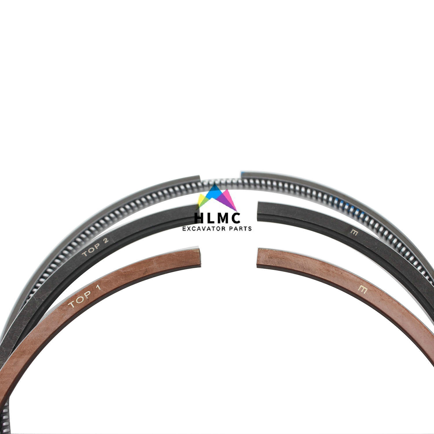65.02503-8236 65.02503-8238 Diesel Engine DE12T D2366 Piston Ring Doosan Excavator Spare Parts