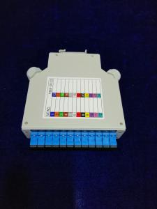 Quality DIN Rail IP45 6 SC Duplex Fiber Optic Terminal Box 4 Ports wholesale