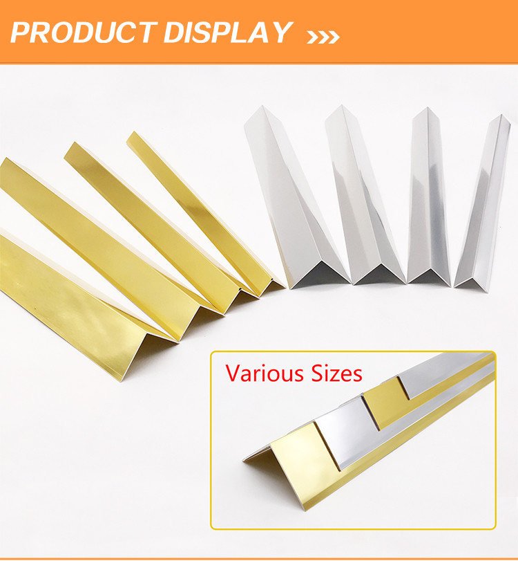 3mm Right Angle Aluminium Extrusion , Gold Anodised Aluminium Angle