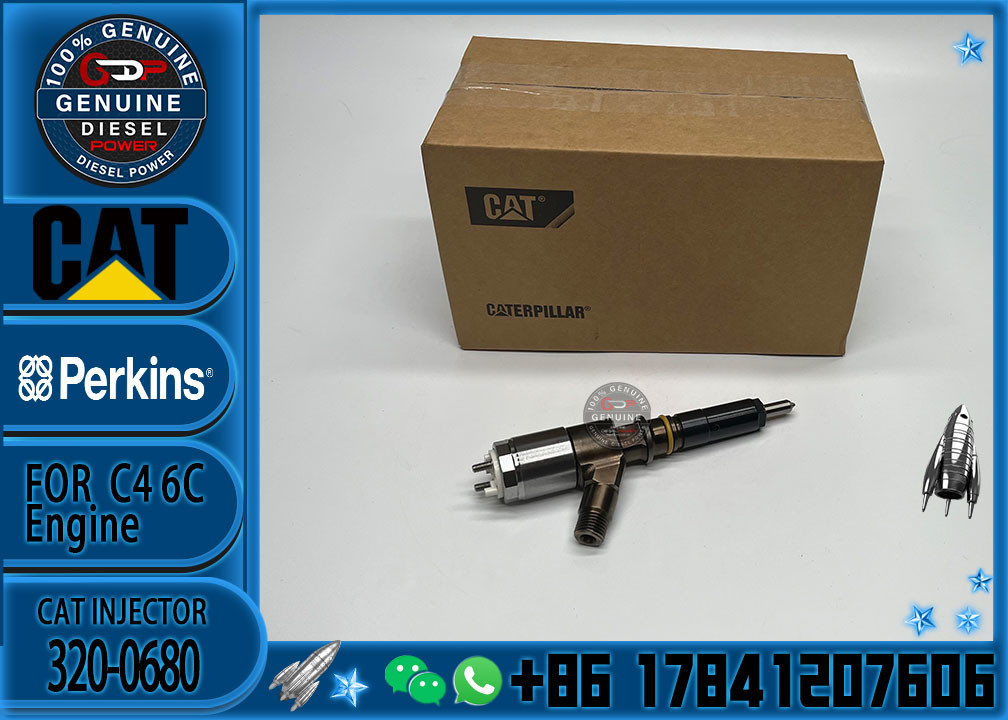 Common Rail 320D injector 2645A747 320-0680 for Caterpillar perkins C6.6 C6.4 engine CAT 320D injector