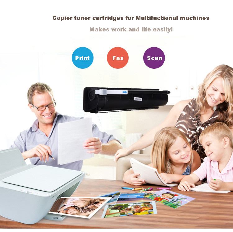 Toshiba E - Studio Toner 1640E Single Pack Black 6AJ00000023 For E-studio 163 , 166, 206
