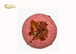 High Essence Oil Rose Petal Bath Bomb For Skin Whitening / Moisturizing