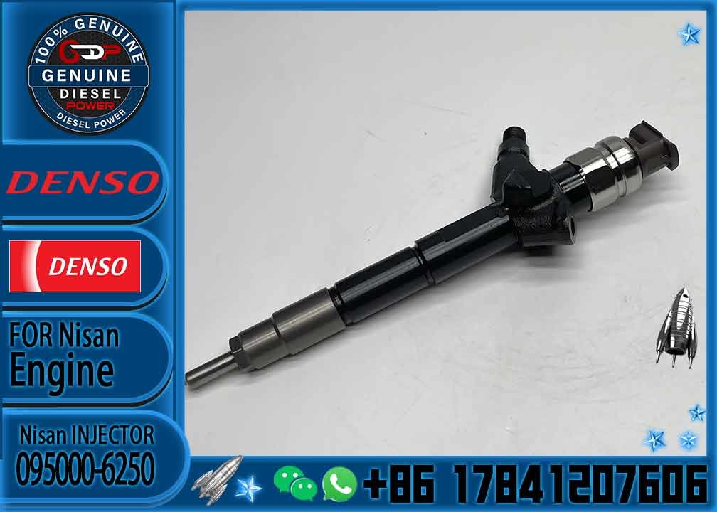 Common Rail Diesel Fuel Injector Assy 095000-6253 095000-6250 16600EB70D For Nissan 16600EC00 16600EC00A
