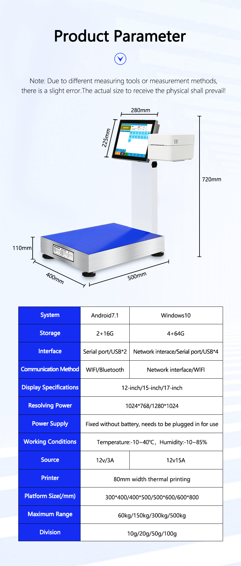 LCD Display Pharmaceutical Chemical Label Printing Device for 400mm*500mm Table Size