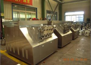 Quality 304 Stainless Steel Two Stage Milk Homogenizer Machine 250 L/H 1000 Bar wholesale