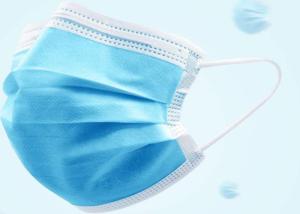 Quality Surgical Disposable Earloop Face Mask Antibacterial Good Air Permeability wholesale
