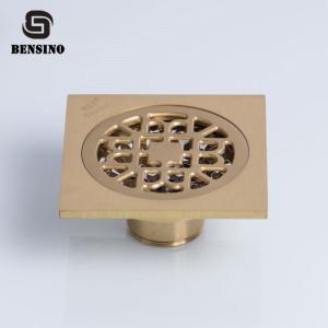 Quality Chrome Plated 4'' ODM Bathroom Floor Drain Strainer wholesale