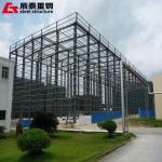 Metal Grid Steel Structure High Rise Building Apartment High Strength