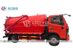 Quality Dongfeng Vacuum Pump Fecal Suction Truck Sewer Cleaning 5000L wholesale