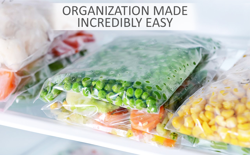 SPN-ONL, zipper bags for vegetable, fruits, meat, fish, food items, refrigerator, bag for dry fruits