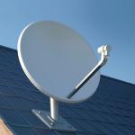 Large High Gain Amplified Ku Band 130cm Satellite Dish HDTV Digital Outdoor TV