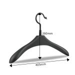 260*400mm Furniture Hardware Fittings Female Aluminum Wardrobe Hanger