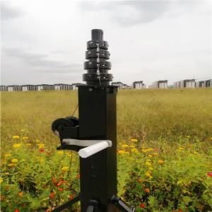Quality Portable Winch Up Aluminum Telescoping Antenna Tripod Mast wholesale
