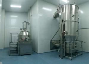 Quality dia1500mm container Button Control Fluid Bed Granulator Machine For Food Industry wholesale