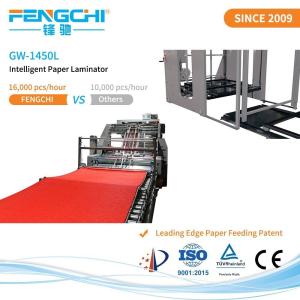Quality 5 Layes Paper Board Cardboard Lamination Post-Coating Laminating Machine with Long Life wholesale