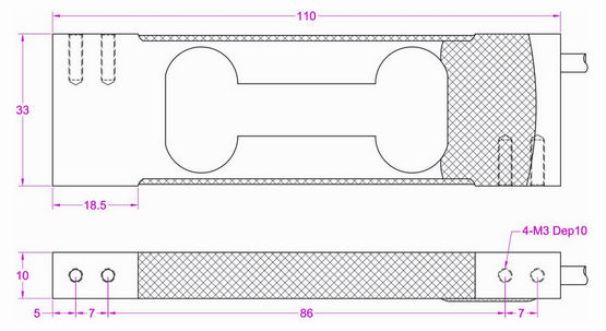 load cell transducer 1000g 500g 300g