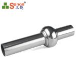 Stainless Steel Tube Fitting Decorative Balustrade Lantern Ball Square