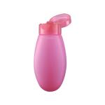 PE Base Material Colorful Hand Cream Bottle 90ml PE Bottle with 22/410 Flip Top