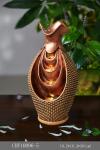 Flower Pot Polyresin Indoor Relaxation Water Fountains