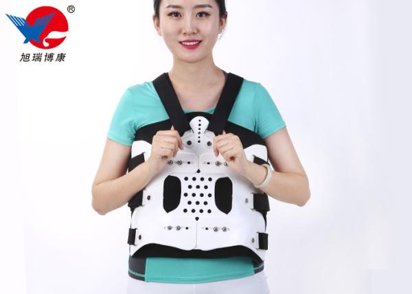 Flexible Plastic Plate Medical Orthosis , Lightweight Free Size Lumbar Spine
