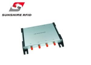Quality Four Port RFID Reaxcder Industrial , Fixed RFID Reader Long Distance High Efficient wholesale