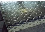 5052 H32 Aluminium Chequered Plate Coils Slip Resistance For Bus Body