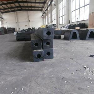 Quality Square Rubber Fenders with D Bore, O Bore, Key Bore / Composite Rubber Fenders wholesale