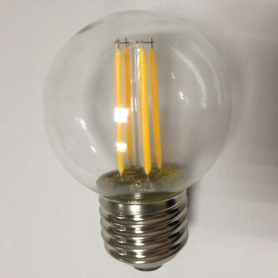 3.5watt 120volt LED filament type G16 globe bulb E26/E27 dimmable UL ETL